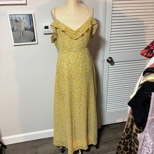 Windsor Yellow Floral Maxi Dress